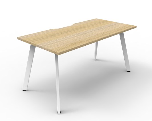 Black Frame - Natural Oak Top
